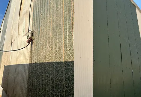 Fassadenreinigung von Industriegebäuden Boppert & Arndt